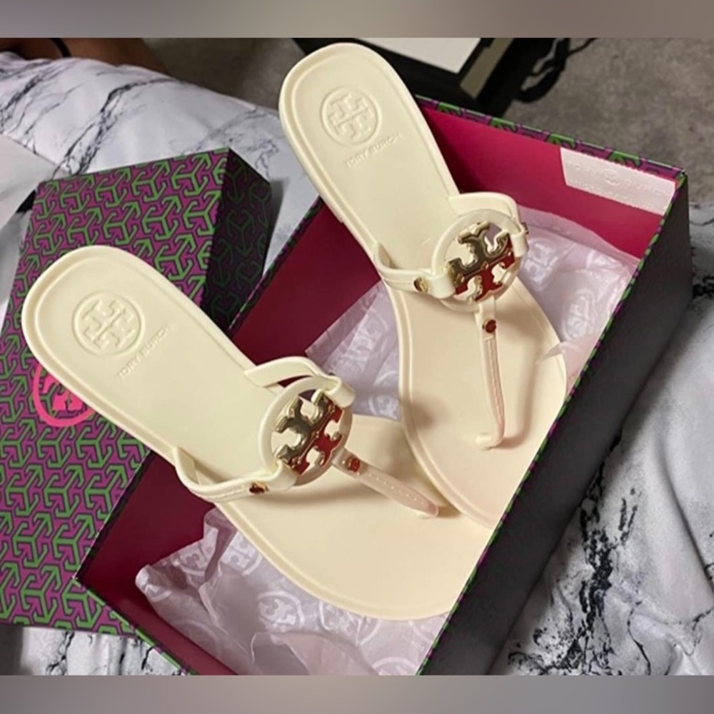Tory Burch women mini Miller flip flops